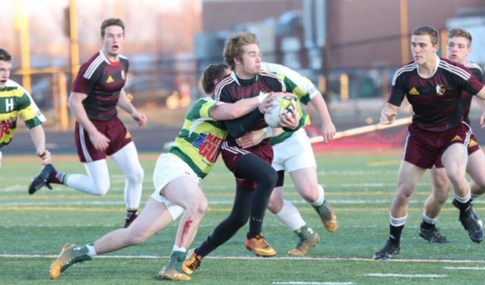 2015 Ankeny Hawks in action. Photo Iowa Youth Rugby.
