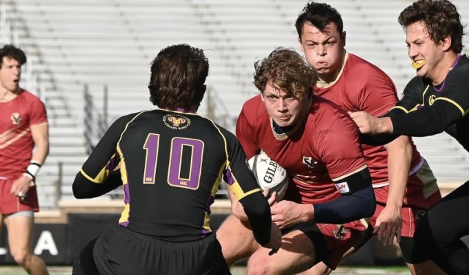 BC vs West Chester. Photo @coolrugbyphotos.