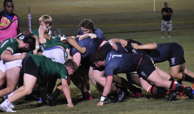 Scrum Friday night.