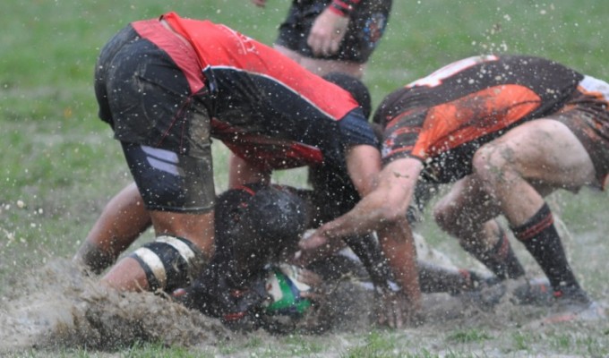 We said  it was muddy. BGSU v IUPUI. Roger Mazzarella photo.