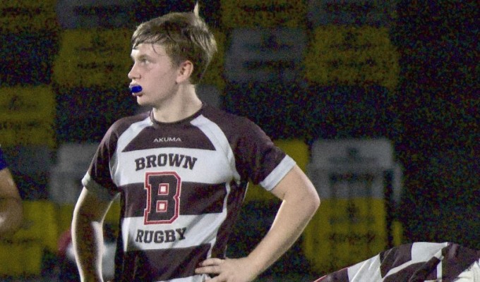 Dylan Lewis scored a try and set up another one for Brown. Photo Olly Laseinde.