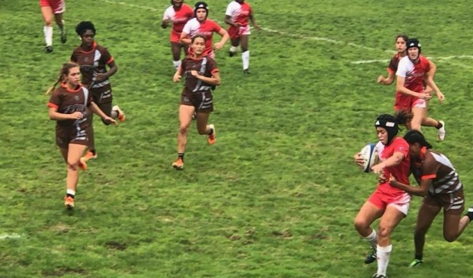 Brown in brown, Sacred Heart in red. John Broker photo.