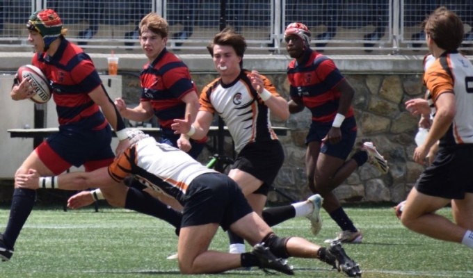 Charlotte Cardinals vs Charlotte Tigers. Photo Mel Fitzgerald.
