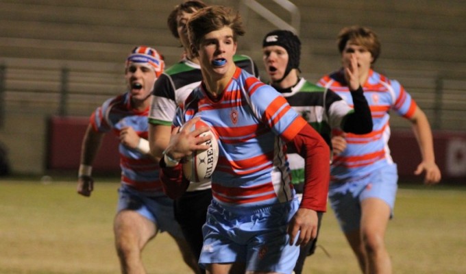 Action from an earlier game this season. Charlotte Catholic keeps winning. Photo Shannon Virtue.