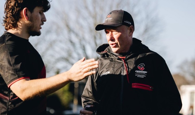 The Crusaders International Academy is a world-class rugby academy, and Madak is helping people know that.