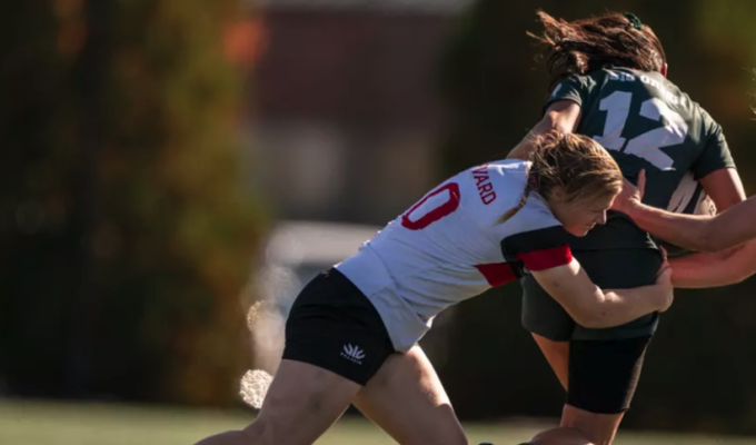 Harvard and Dartmouth have met once already. Photo Harvard Athletics.
