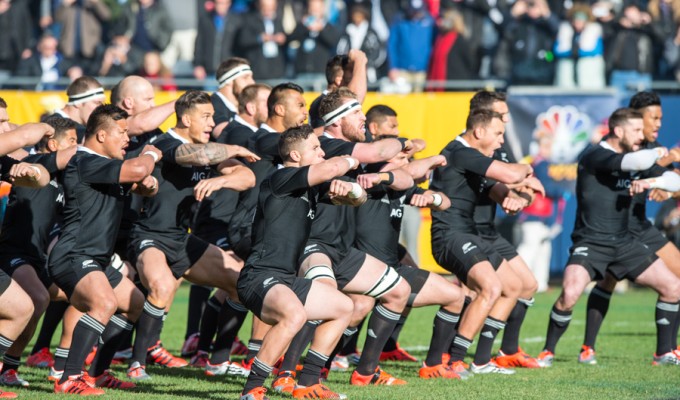 No strangers to the USA, the All Blacks played the USA in 2014 in Chicago. Photo David Barpal.