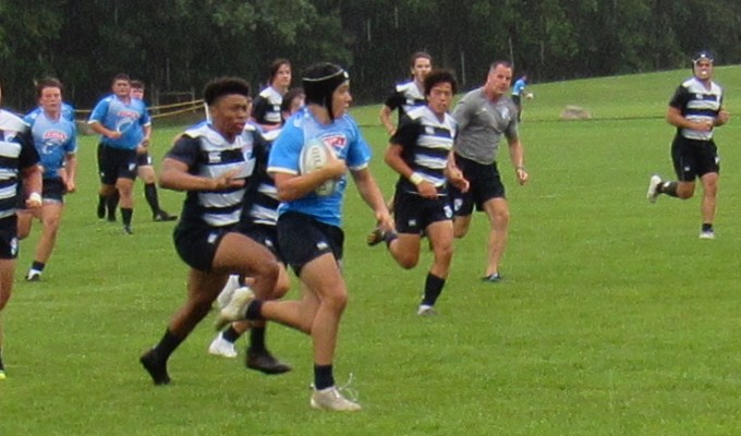 Action on game day at the end of camp. Alex Goff photo.