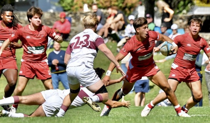 Fairfield rode a strong second half to beat Fordham. Photo @coolrugbyphotos.