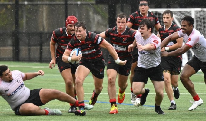 Fairfield vs Northeastern. Photo by @CoolRugbyPhotos.