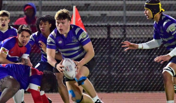 Fort Hunt vs DeMatha. David Hughes photo.