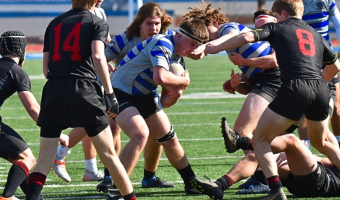 Fort Hunt vs Gregory the Great Academy. David Hughes photo.