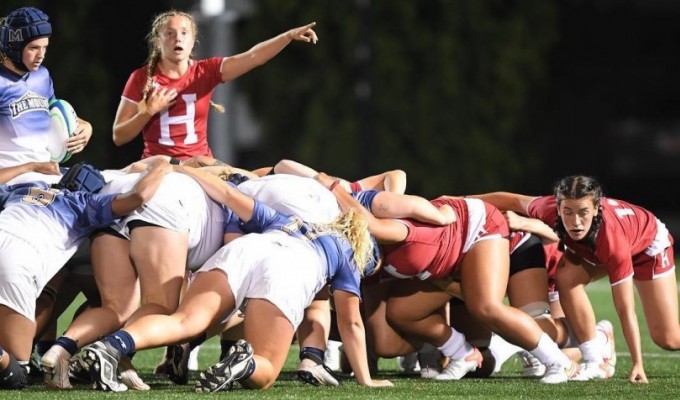 Photo Harvard Women's Rugby.