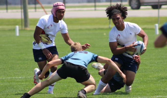 Herriman in action at last year's HS Nationals. Alex Goff photo.
