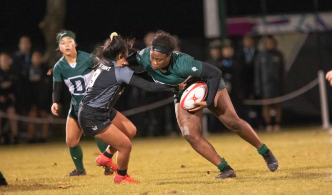 Idia Ihensekhien for Dartmouth in the NIRA final vs Army. Mark Washburn photo.