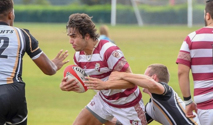 Jack O'Keeffe was a very effective openside flanker for Florida State. Photo Mark Chambers.