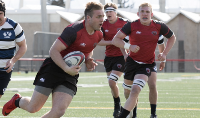 Jack Wendling in action for Central Washington. Photo Jacob Thompson CWU Athletics.