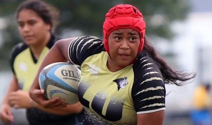 Jasmine Fehoko for Lindenwood.