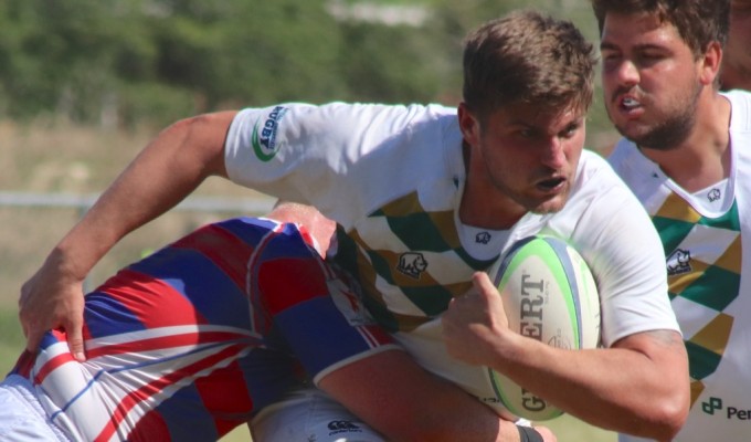 Jean Paul St. Pierre in action for Southeastern Louisiana. 