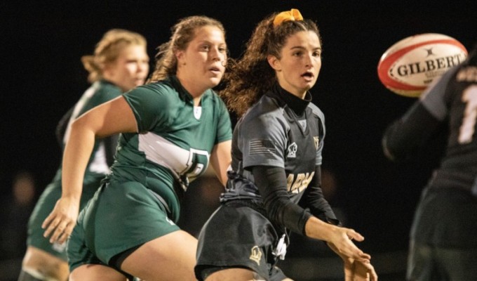 Kaitlyn Schwarting in action for West Point. Photo Mark Washburn.