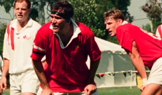 Kevin Swords against Canada. Photo US Rugby Hall of Fame.