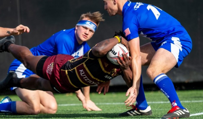 Kutztown vs Air Force in the D1A Qualifier final. David Barpal photo.