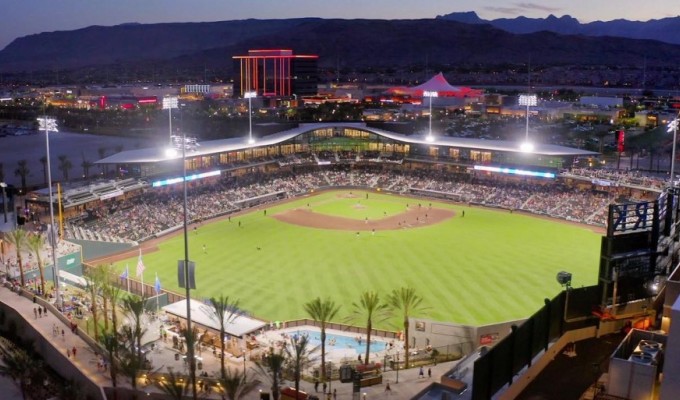 Las Vegas Ballpark, the site of the MLR weekend.