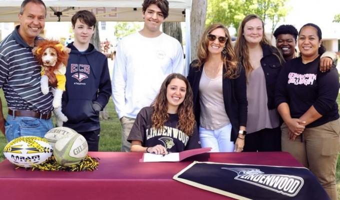 Laura Beth Baker signs with Lindenwood.
