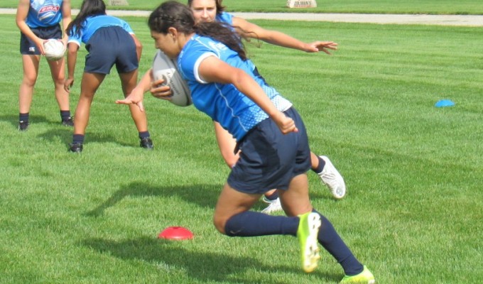 Leilani Lee training with EIRA. Alex Goff photo.