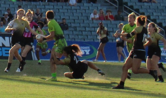 Lindenwood beat Life 10-7 in the 2021 CRC final. Alex Goff photo.