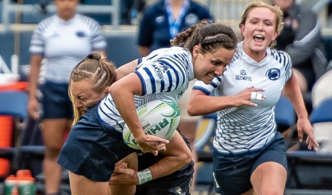 Lindenwood vs Penn State—two of the four D1 Elite teams. Colleen McCloskey photo.