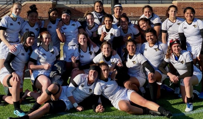 The Lindenwood team post-match.