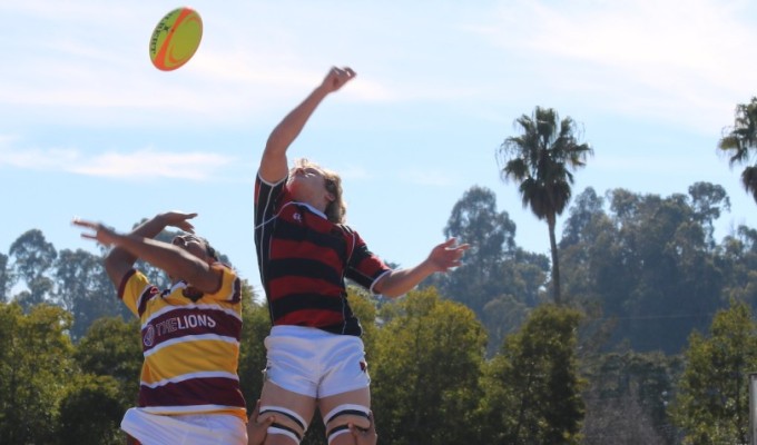 Marin wins a lineout vs East Palo Alto. That result bumped the Highlanders up.