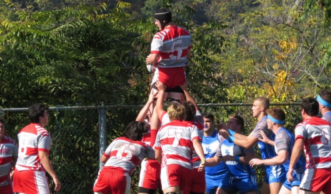 Marist's lineout functioned well on the day.