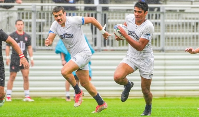 Mount St. Mary's sailed through the flood to win in 2023. Tyler Kraft photo.