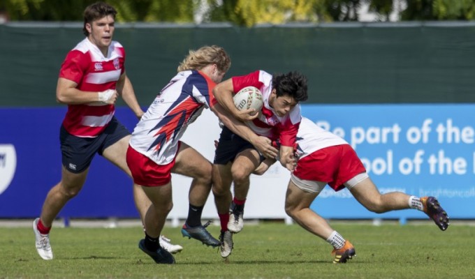 NA Lions vs NA Barbarians Photo Dubai 7s Photo Service.