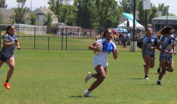 Majestics in action during this past summer's NAI 7s. Alex Goff photo.