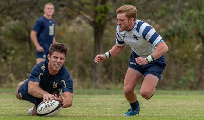 Navy and Penn State are two of the teams in Rugby East. Colleen McCloskey photo. 