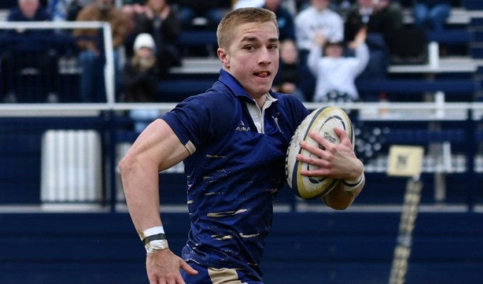 Navy is back to the semifinals. David Hughes photo.