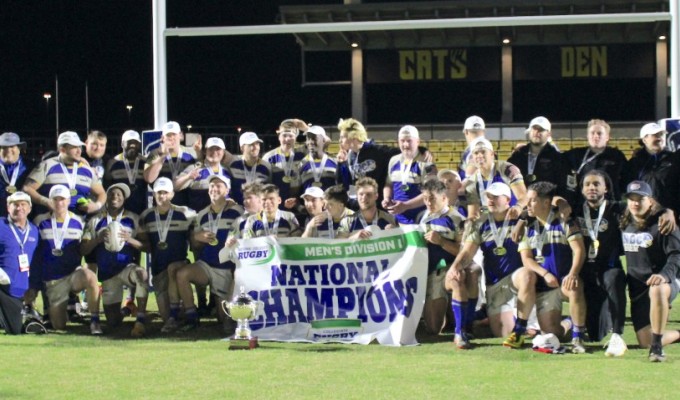 Notre Dame College men won NCR D1 in December. Alex Goff photo.