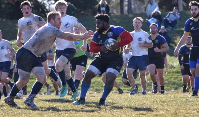 New Haven vs SUNY Maritime in small-college playoff action last fall. 