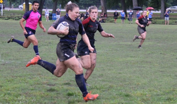 Air Force vs Northeastern in the CRAA 7s. These two could meet again. Alex Goff photo.
