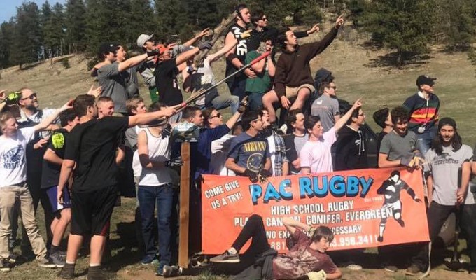 PAC Rugby in Colorado worked together to repair trails in their hometown. Just an example.