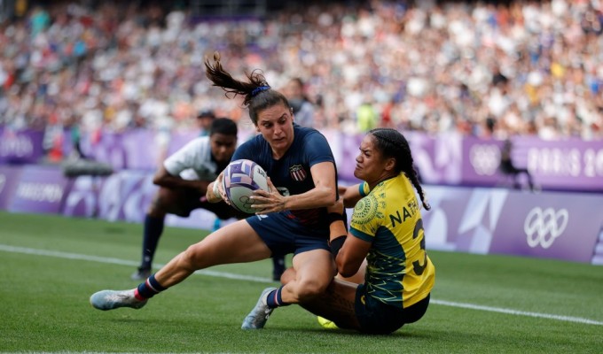 Olympian Kayla Canett is co-captain of the USA team now. Photo Mike Lee KLC fotos for World Rugby. 
