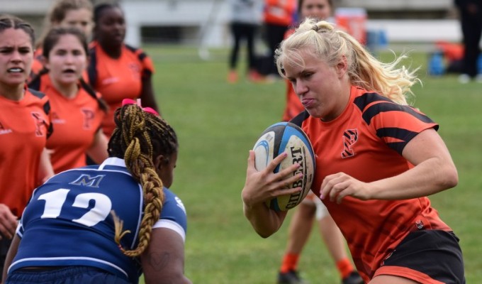 Princeton vs Mount St. Mary's. Not for a championship, but always for something. Photo David Hughes.