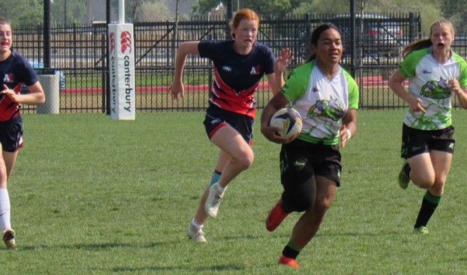 Rhinos embrace the NAI 7s and are responsible for a large percentage of the 1,900 players in SLC. Alex Goff photo.