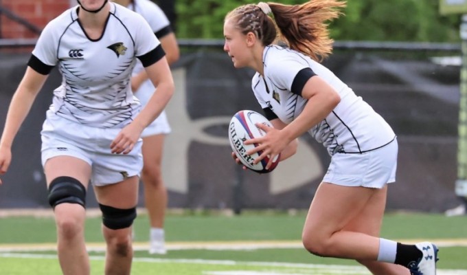 Richelle Stephens in action for Lindenwood. Todd Lunow photo.