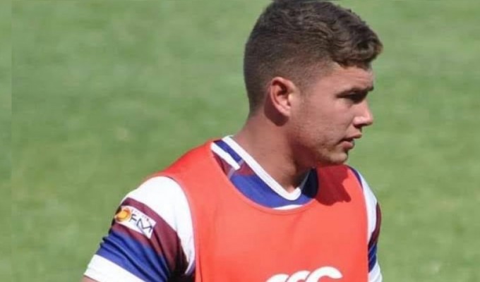 Ruben de Haas training with the Cheetahs.