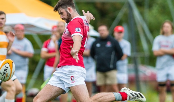 Harry Colbert had a solid day kicking and setting up his teammates. Photo Will Fagan.