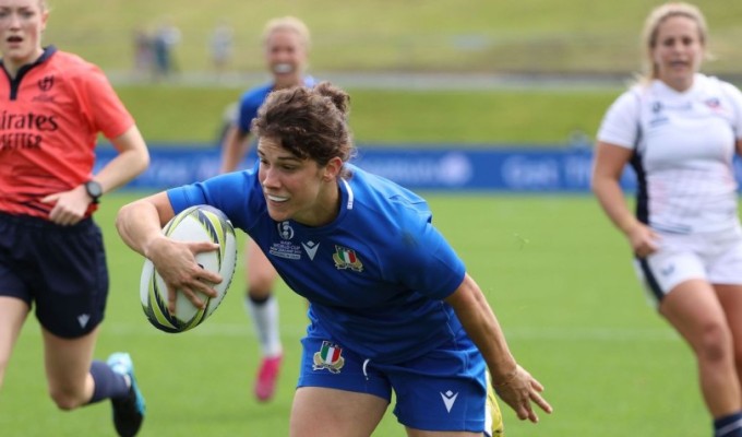 Try time Italy. Photo Rugby World Cup.